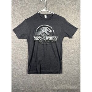 Jurassic World Fallen‎ Kingdom Gray T-Shirt Kids Small Dinosaur Movie Tee